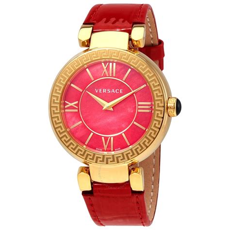 red versace watch|Versace watches near me.